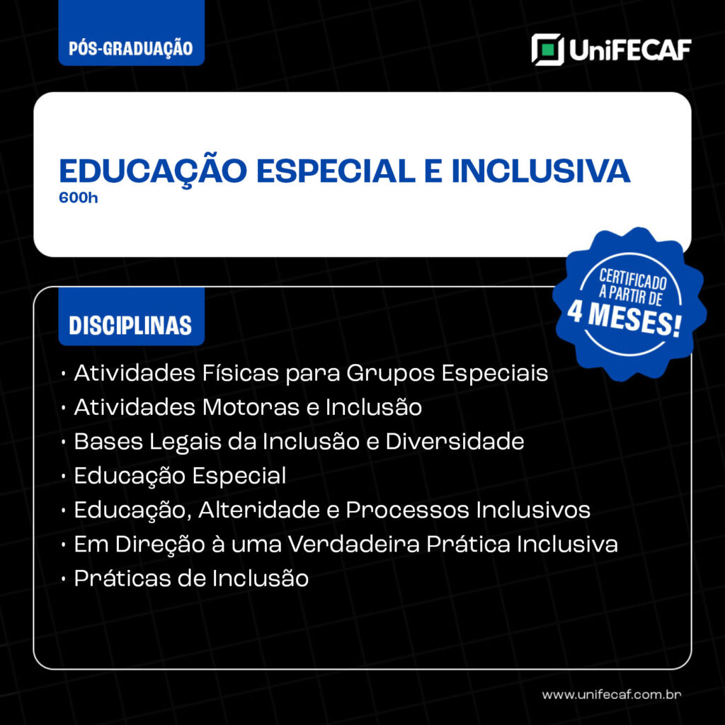 2024_Pós EDUCAÇÃO_12_Educação Especial e Inclusiva