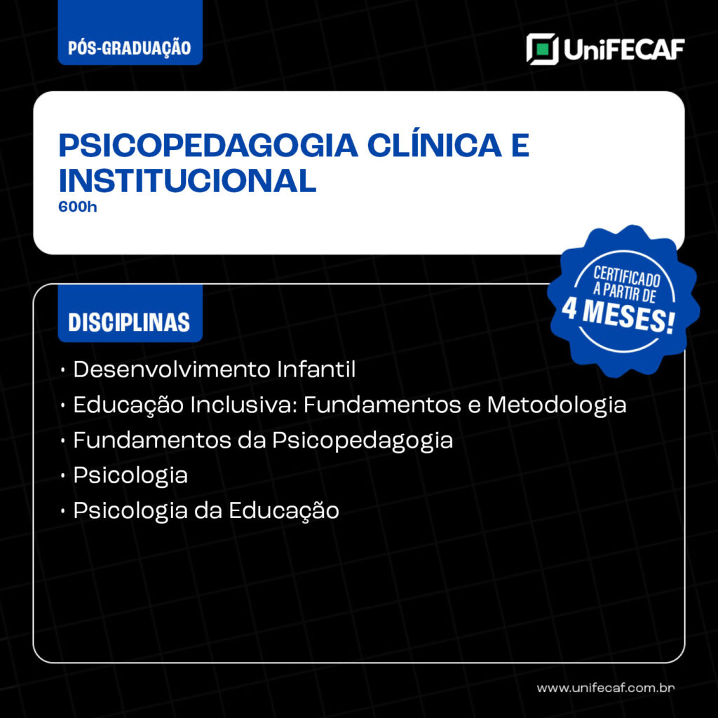 2024_Pós EDUCAÇÃO_34_Psicopedagogia Clínica e Institucional