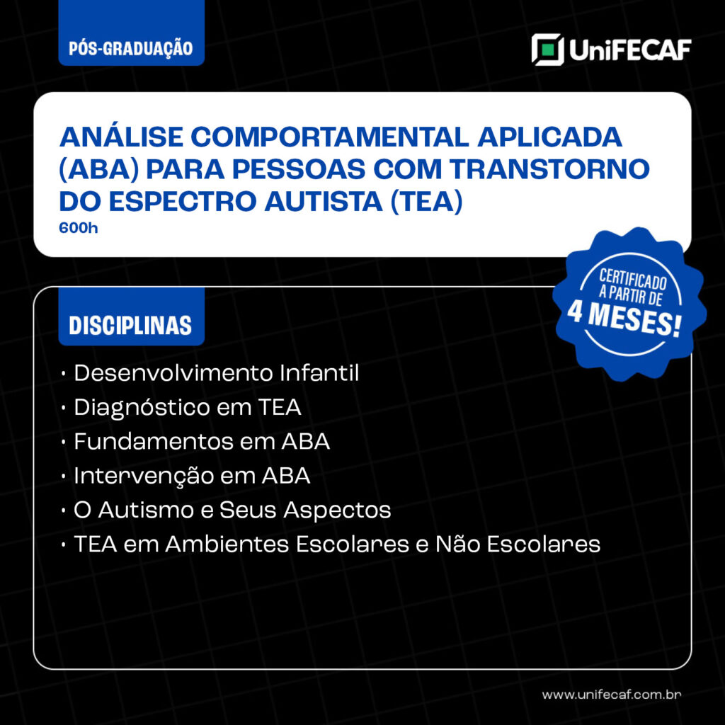2024_Pós EDUCAÇÃO_4_Análise Comportamental Aplicada (ABA) para pessoas com Transtorno do Espectro Autista (TEA)